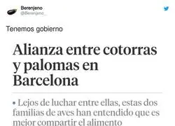 Hay pactos en Barcelona