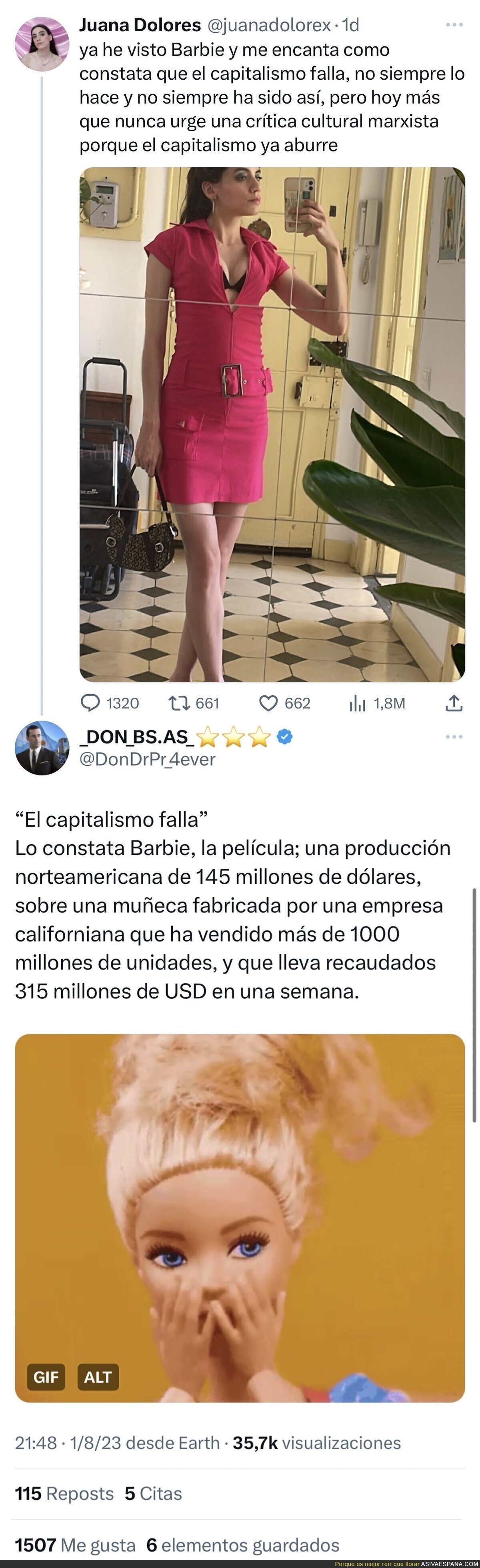 El capitalismo y Barbie