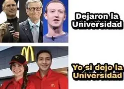 Tras la universidad...