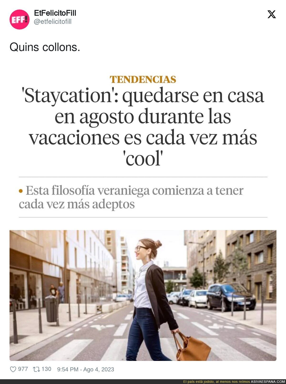 Se ríen en nuestra cara