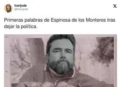 Espinosa de los Monteros deja la política