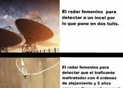 El radar femenino