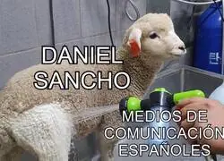 Tremendo blanqueamiento de los medios con Daniel Sancho