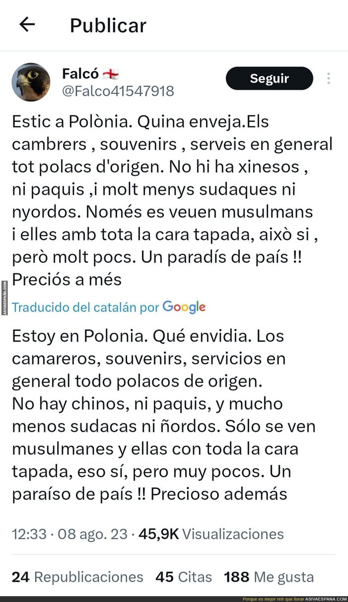 La envidia de Polonia