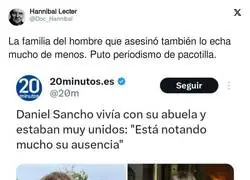 Se sigue blanqueando el macabro asesinato por parte de Daniel Sancho