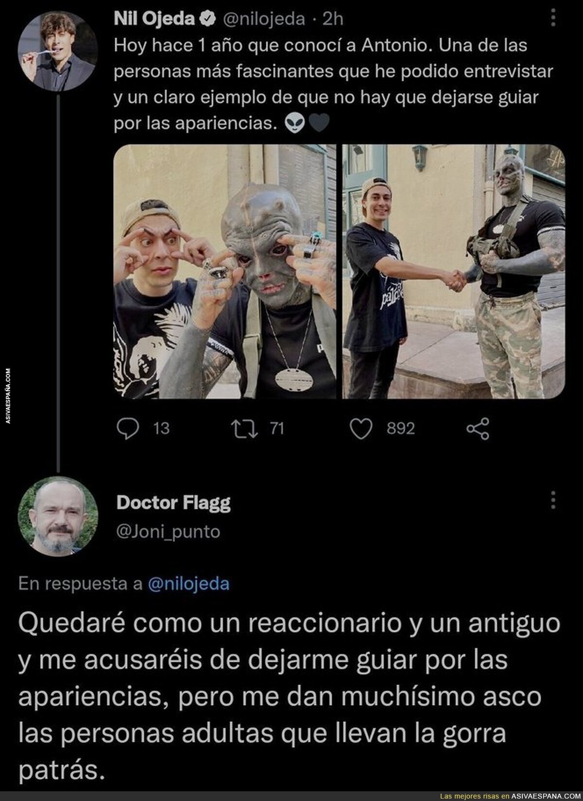 Personas que dan vergüenza