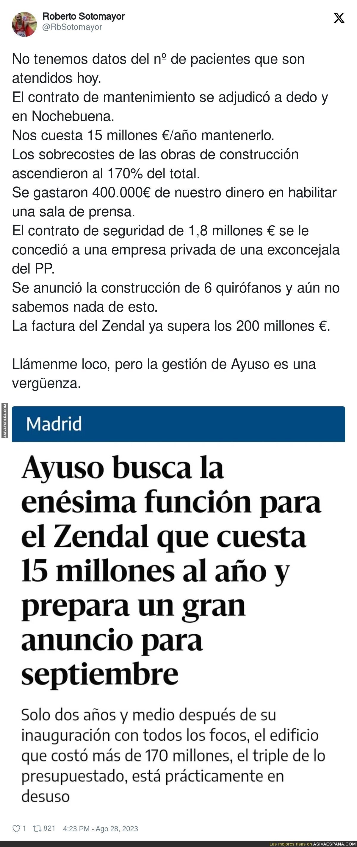 El enésimo escándalo de Isabel Díaz Ayuso en Madrid