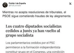 Mientras no acepta resoluciones de tribunales