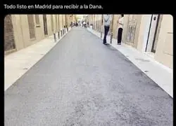 Menudo desastre hay en las calles de Madrid