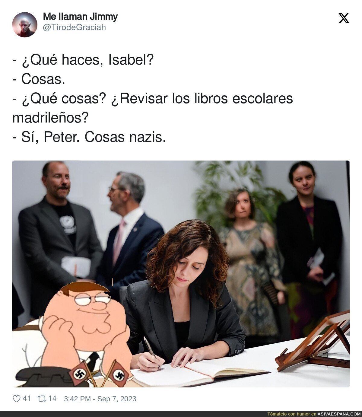 Típico de la derecha