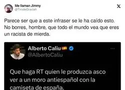 Alberto Caliu no puede ser más repugnante con estos mensajes