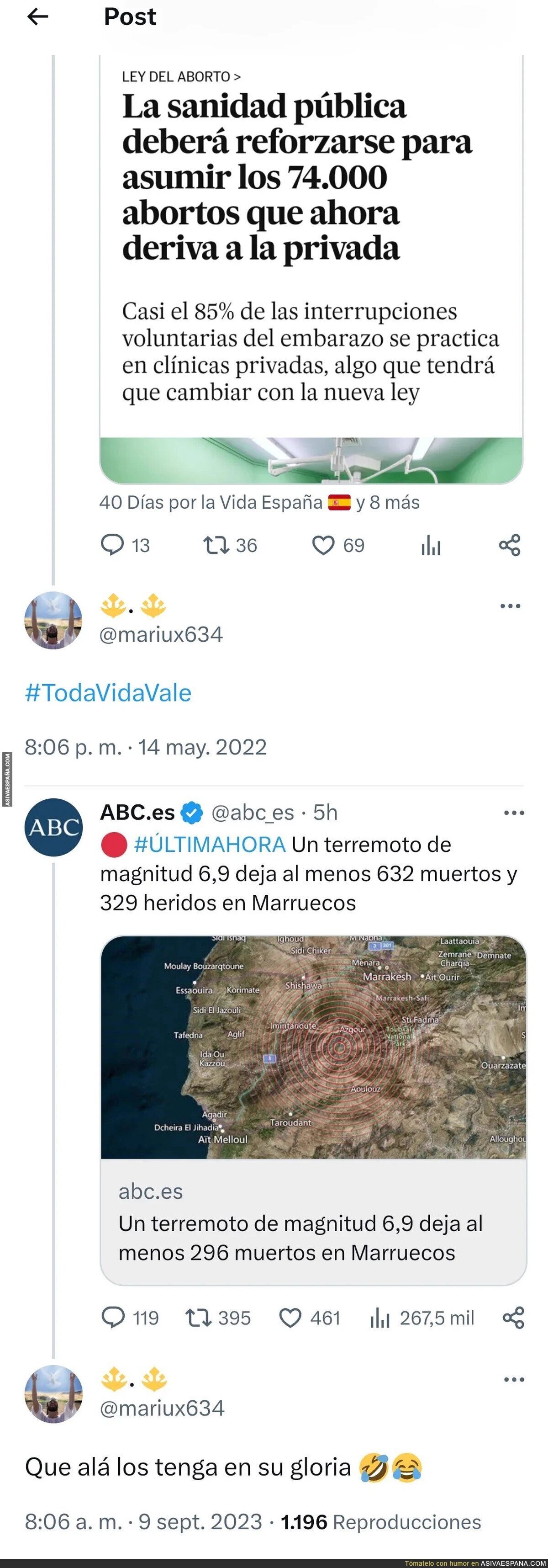 Toda la vida vale menos cuanod pasa en Marruecos