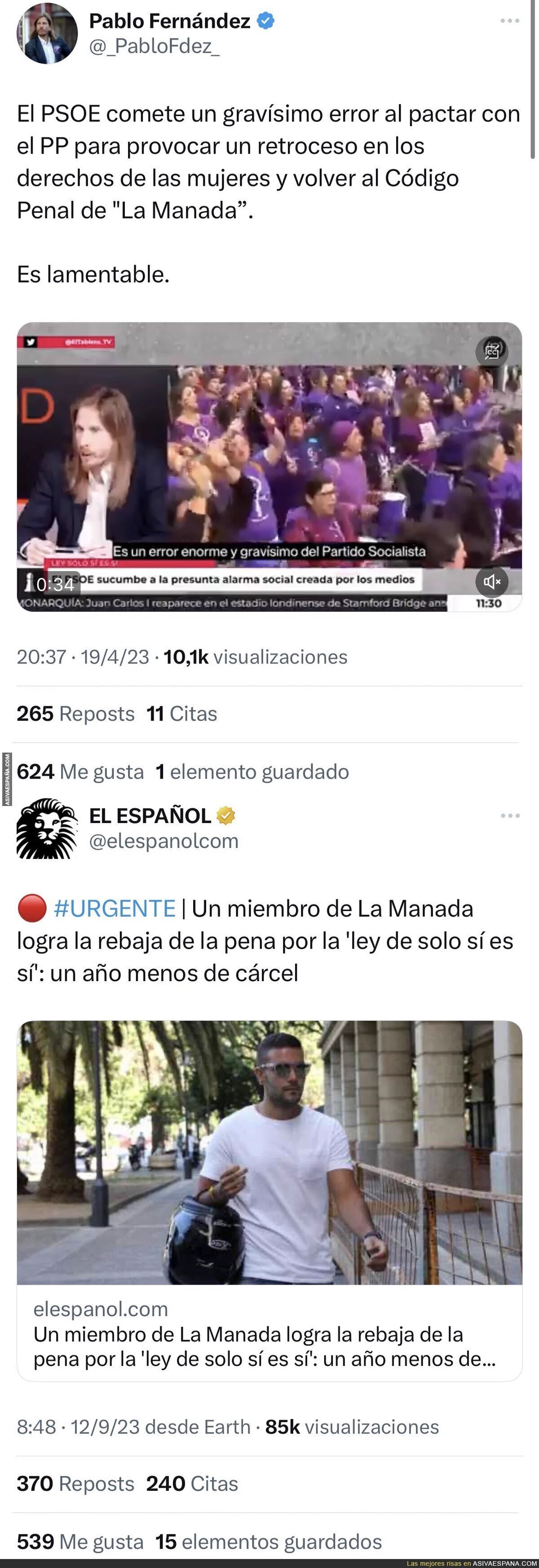 El revés a la izquierda con su ley de 'solo sí es sí'