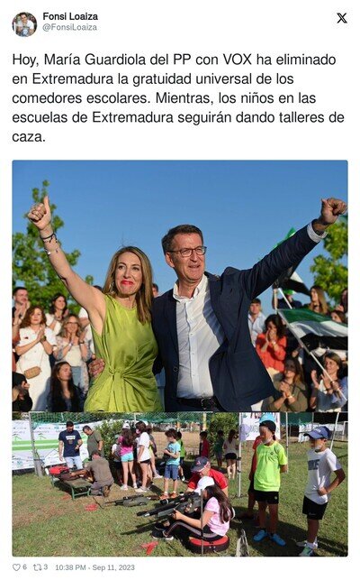 Las prioridades del PP en Extremadura