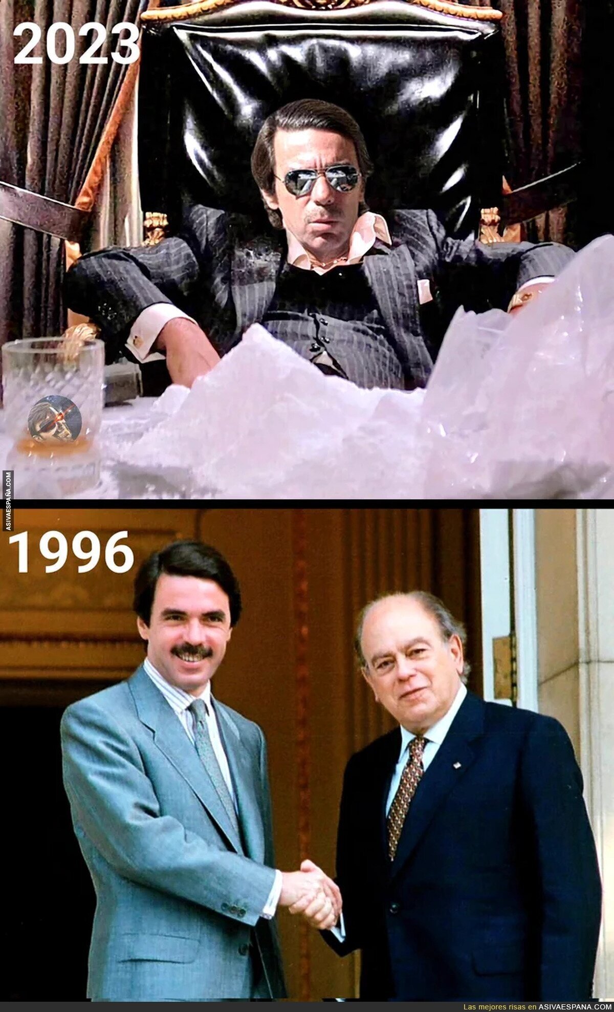 Aznar en la actualidad