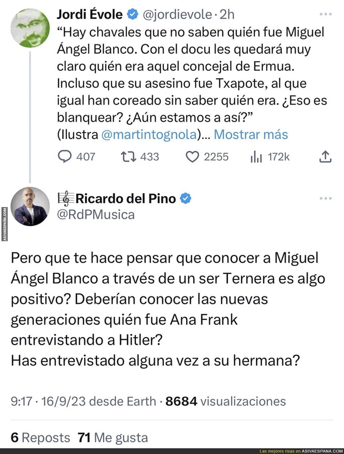 Una gran respuesta a Jordi Évole