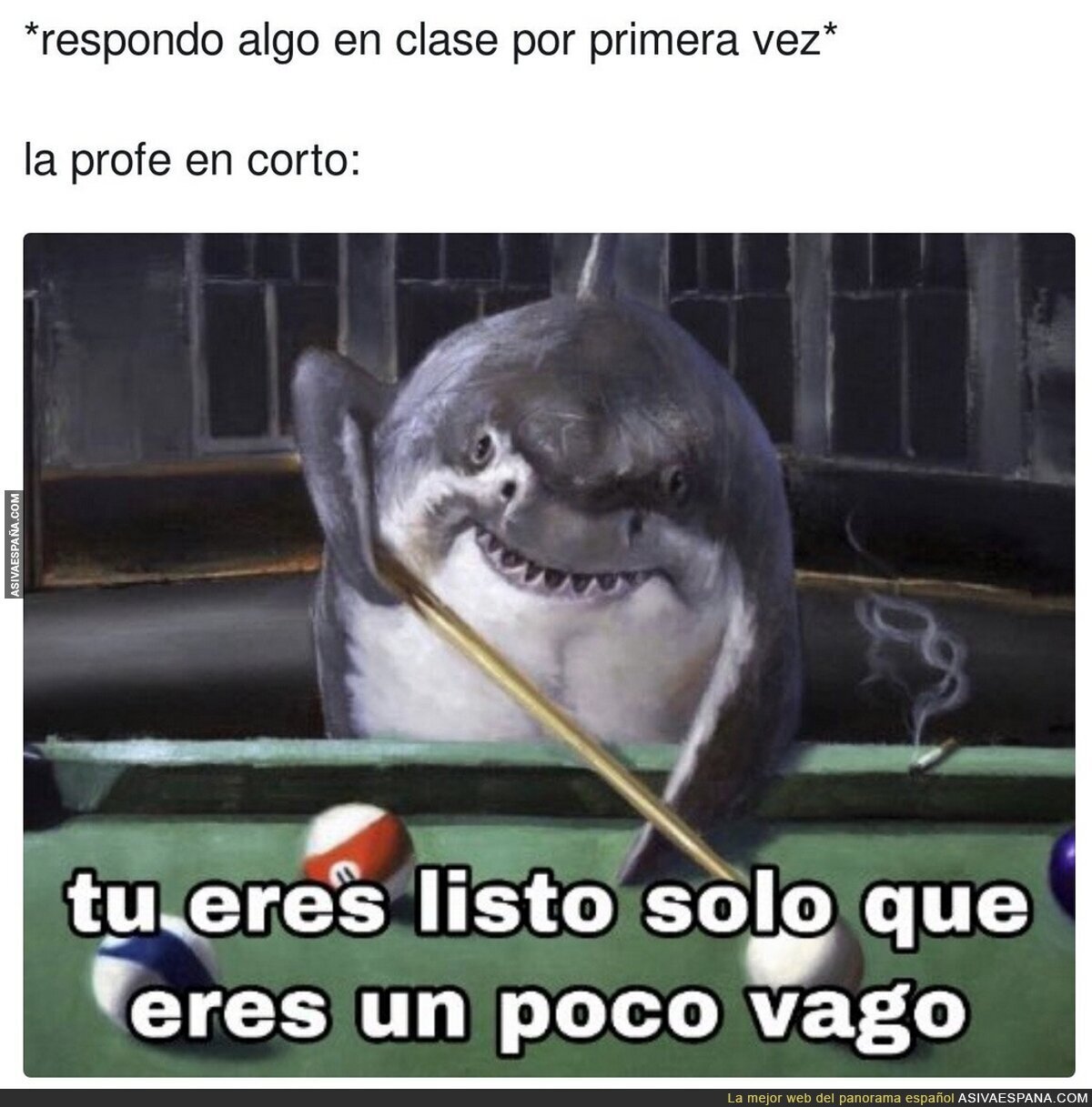 Típico de los profesores