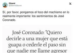 José Coronado está delirando