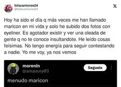 Es tremendo lo de la gente