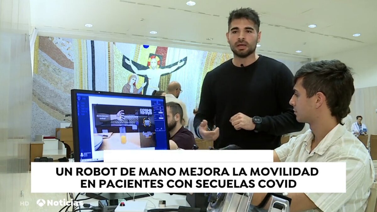 La Universidad pública de Valladolid ha creado el primer exoesqueleto de mano
