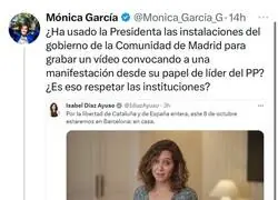 Mónica García no está para dar lecciones