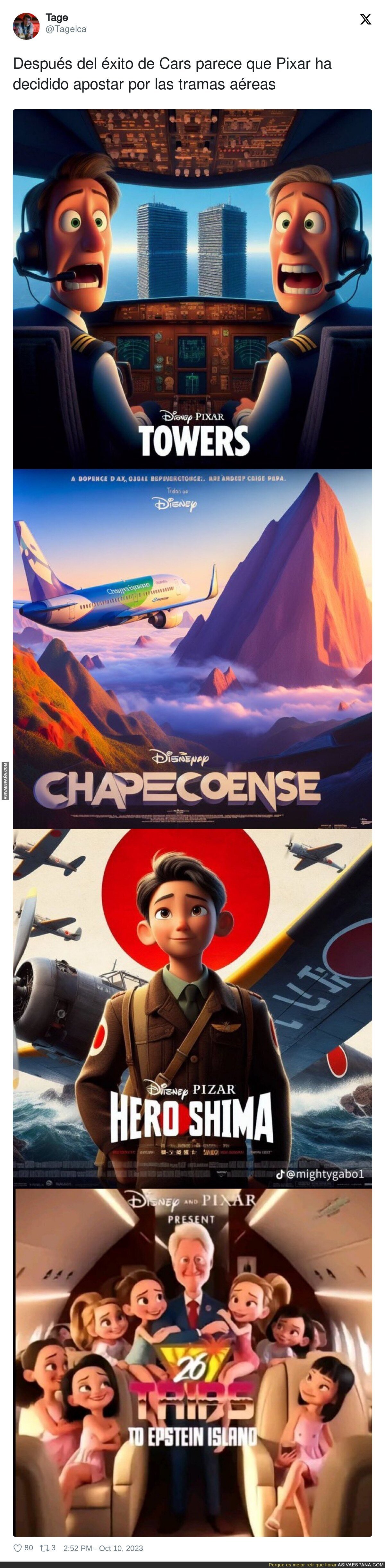 Las próximas películas que se vienen de Pixar