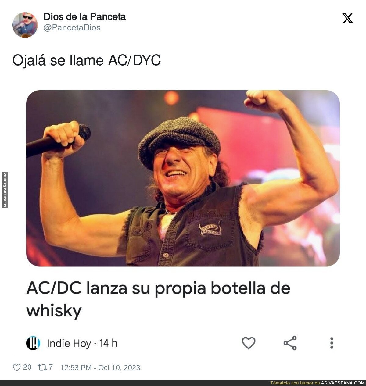 AC/DC triunfaría como la Coca Cola