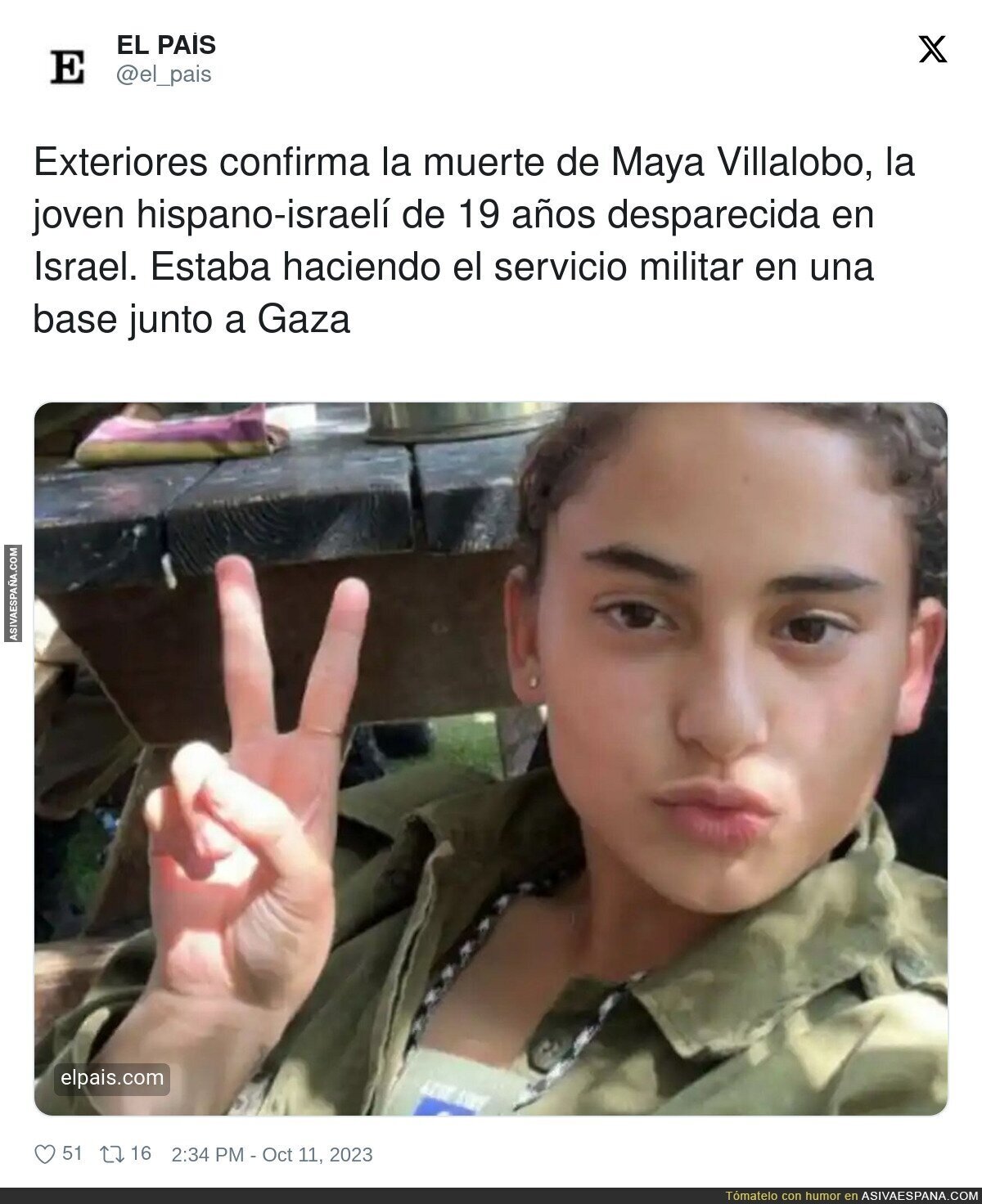 ¿Qué hacía una española haciendo el servicio militar en Gaza?