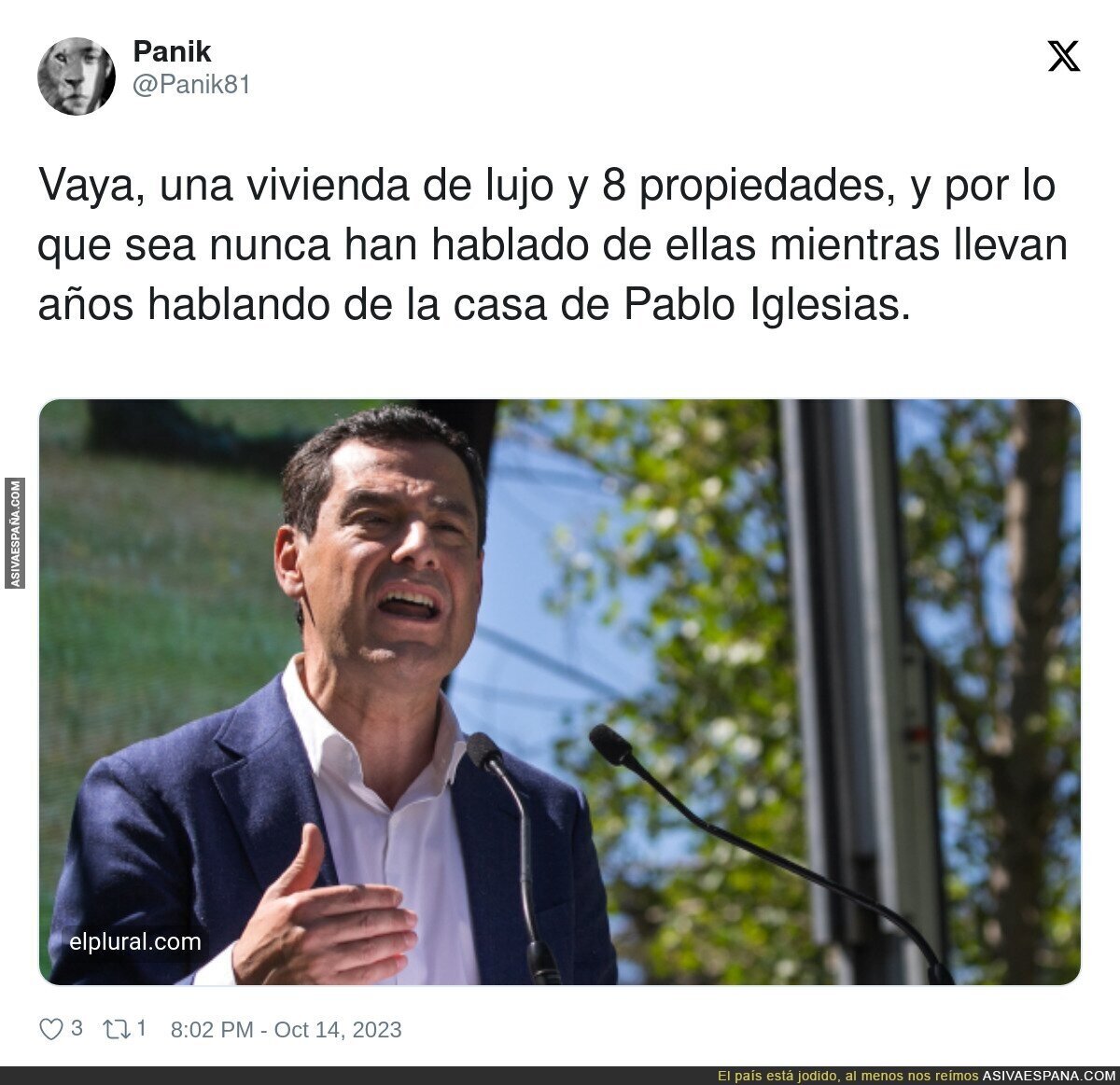 La vida de lujo de Juanma Moreno