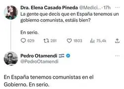 El comunismo es real en el Gobierno