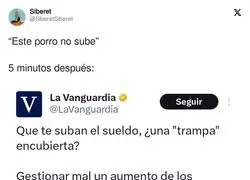 La trampa encubierta de que te suban el sueldo