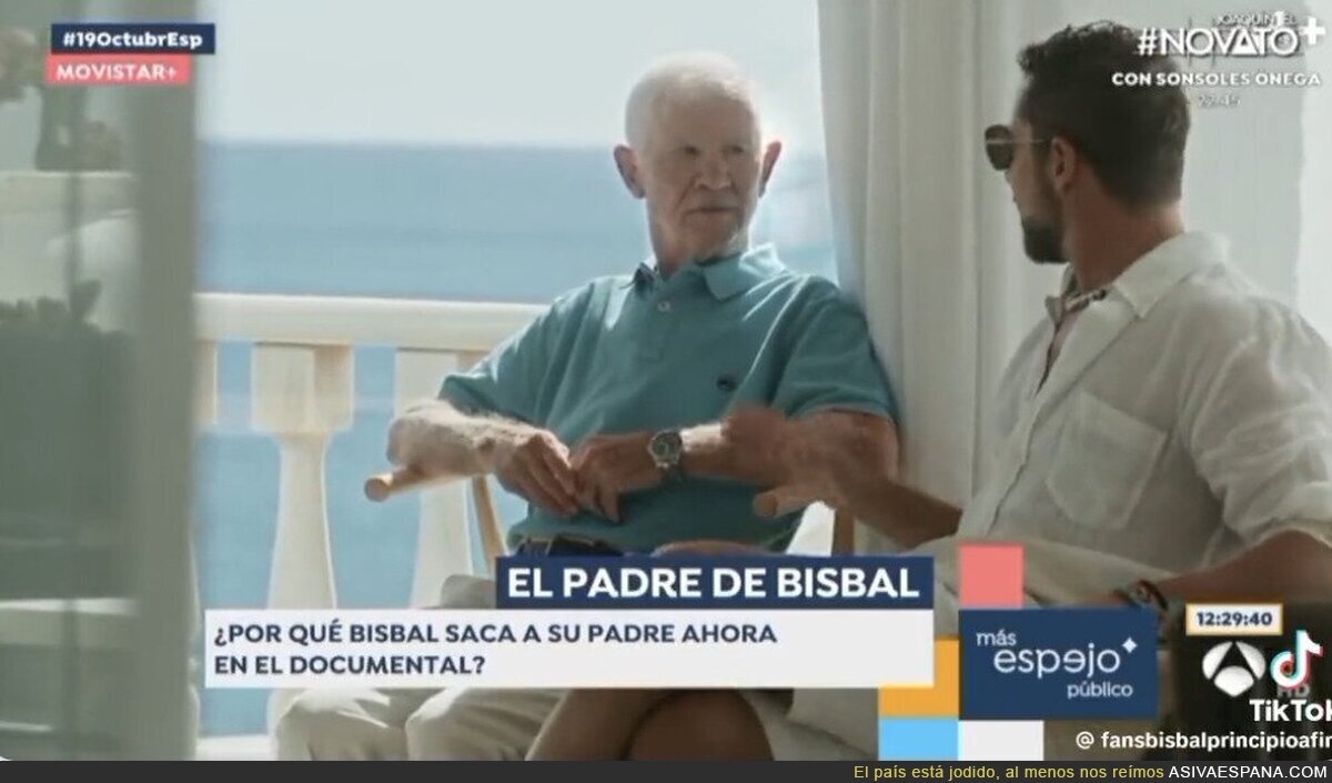 David Bisbal muestra a su padre con alzheimer en su documental