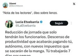 Lucía Etxebarría debería informarse antes de propagar bulos