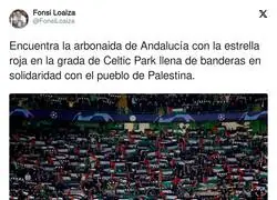 Celtic Park apoya totalmente a Palestina
