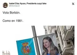 La propaganda pro Leonor en todo Madrid