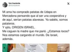 El origen de las patatas que se venden en Mercadona