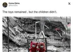 Triste imagen vista en Gaza
