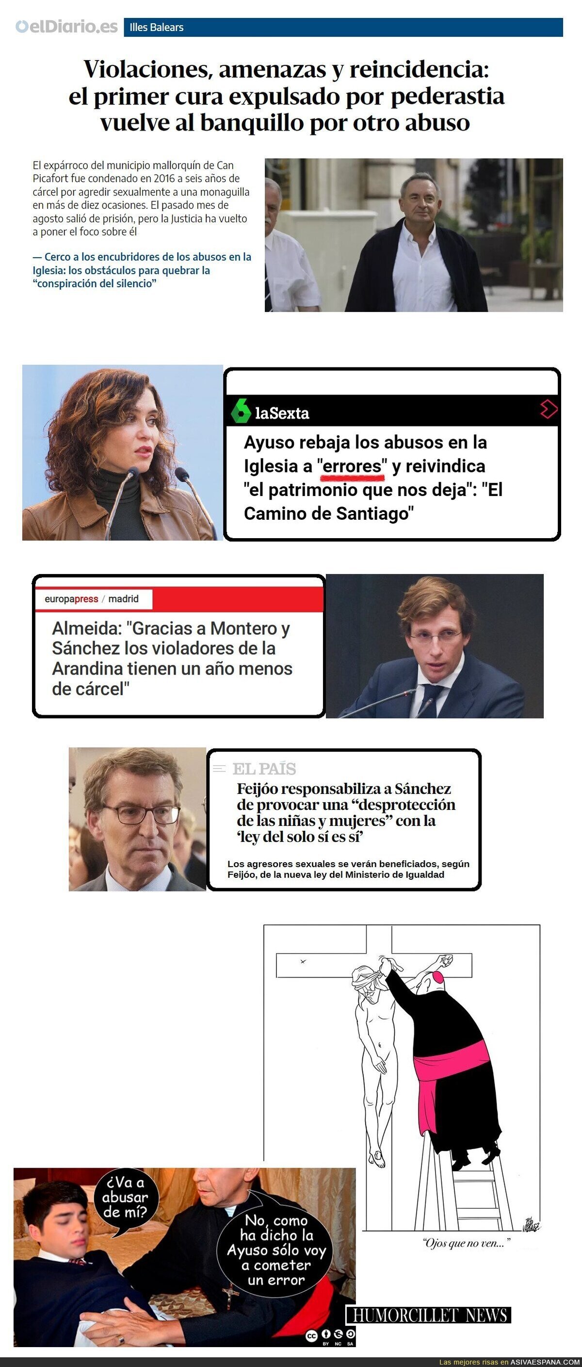 "¡¡Están dejando impunes a los violadores!!" decían