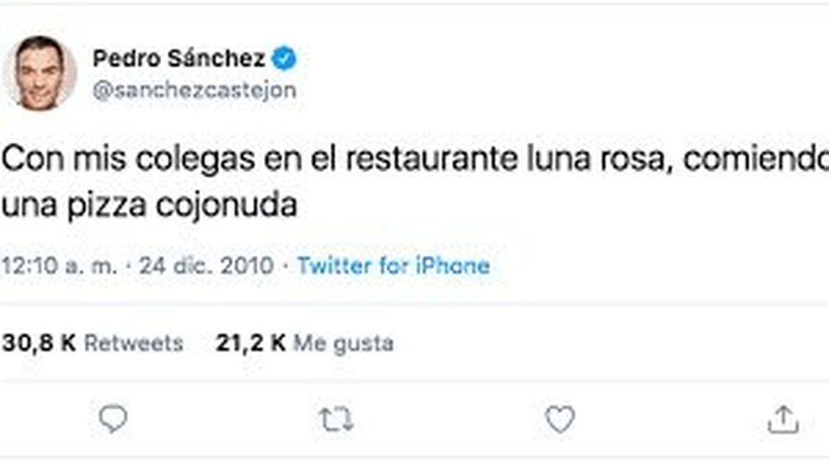 Los comentarios más graciosos de Pedro Sánchez en Twitter