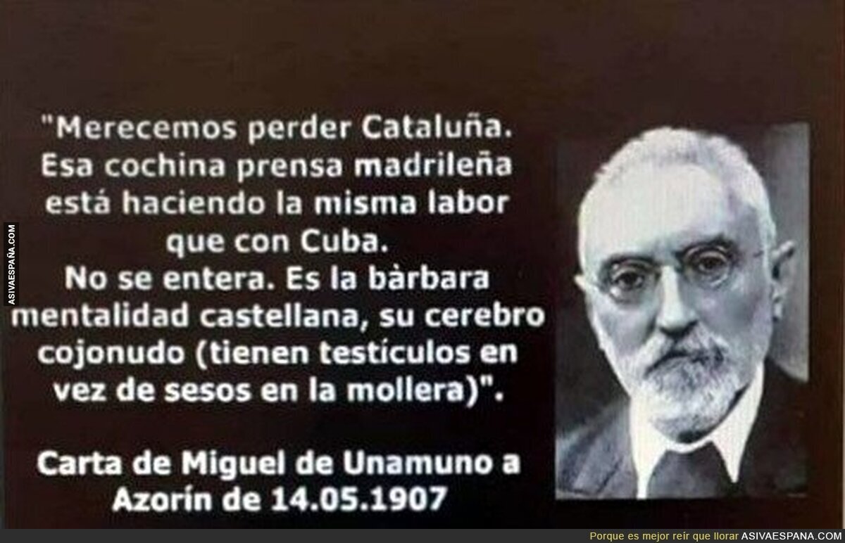 CARTA DE UNAMUNO A AZORÍN