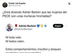 No entiendo a Adrián Barbón