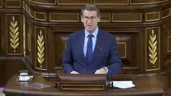 Feijóo:“Ha venido usted a insultar hasta a los que ya no viven: al presidente Fraga, a Aznar, a Rajoy”