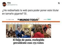 Genialidad de El Mundo Today
