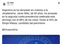 Argentina a los mandos de Milei