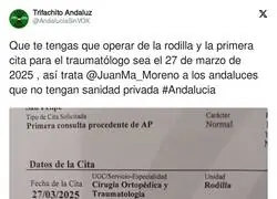 Terrible la Sanidad en Andalucía