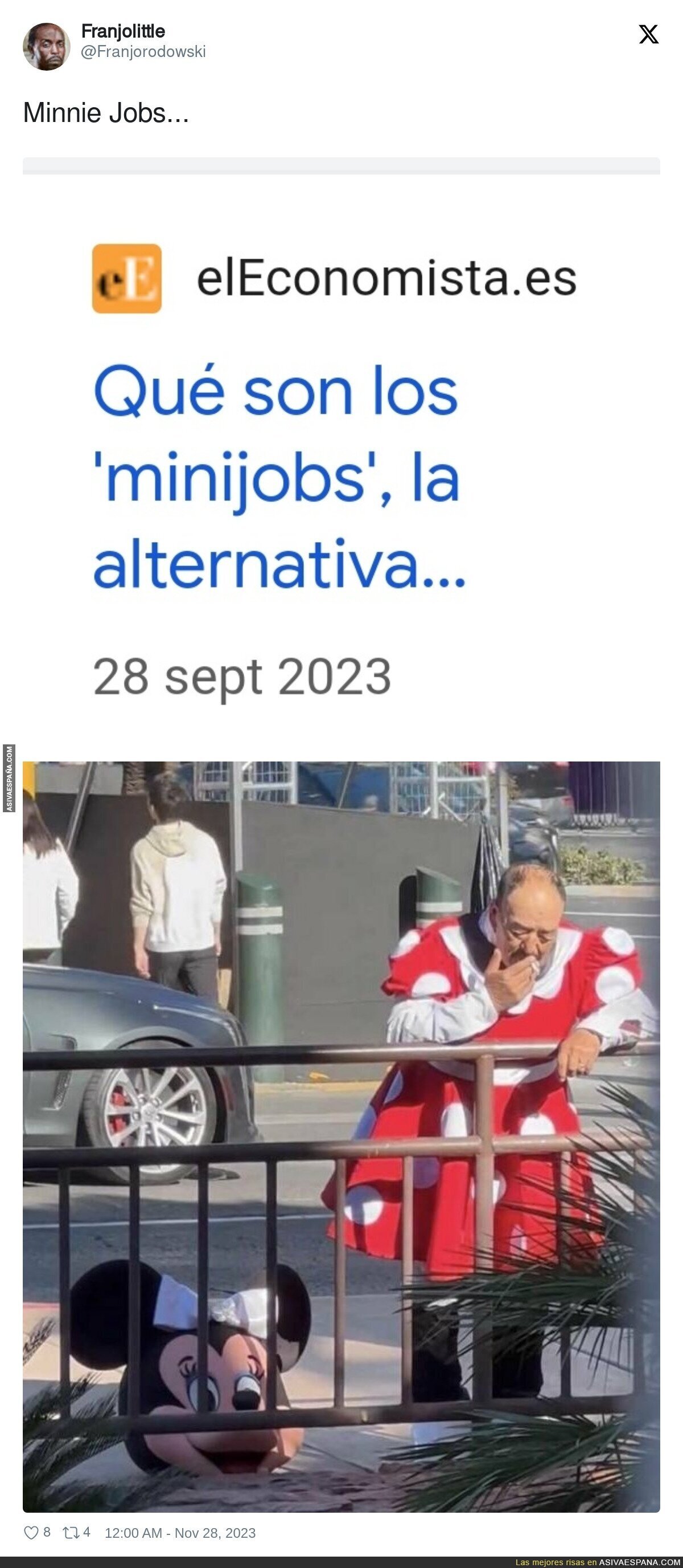 Los trabajos para salir del paso