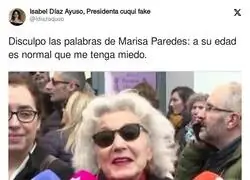 Marisa Paredes se quedó a gusto contra Ayuso