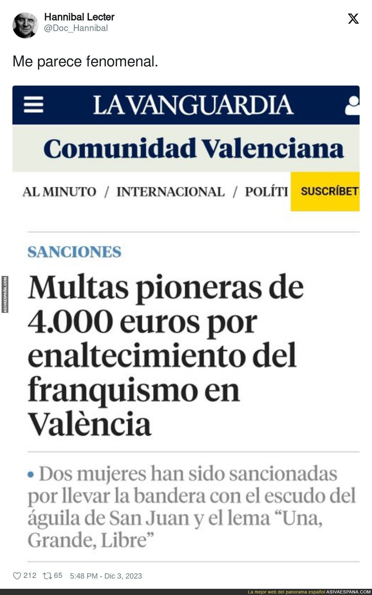 La cosa se pone seria contra el franquismo