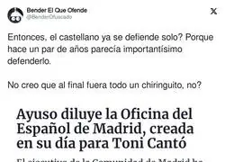 Solucionado el español en Madrid