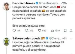 Diferencias de españoles